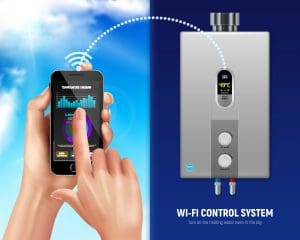A wi-fi enabled faucet to monitor remotely