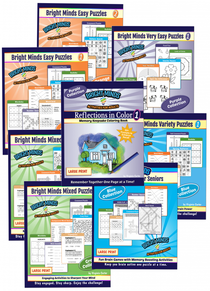 Picture of All Bright Minds Activity Book Covers